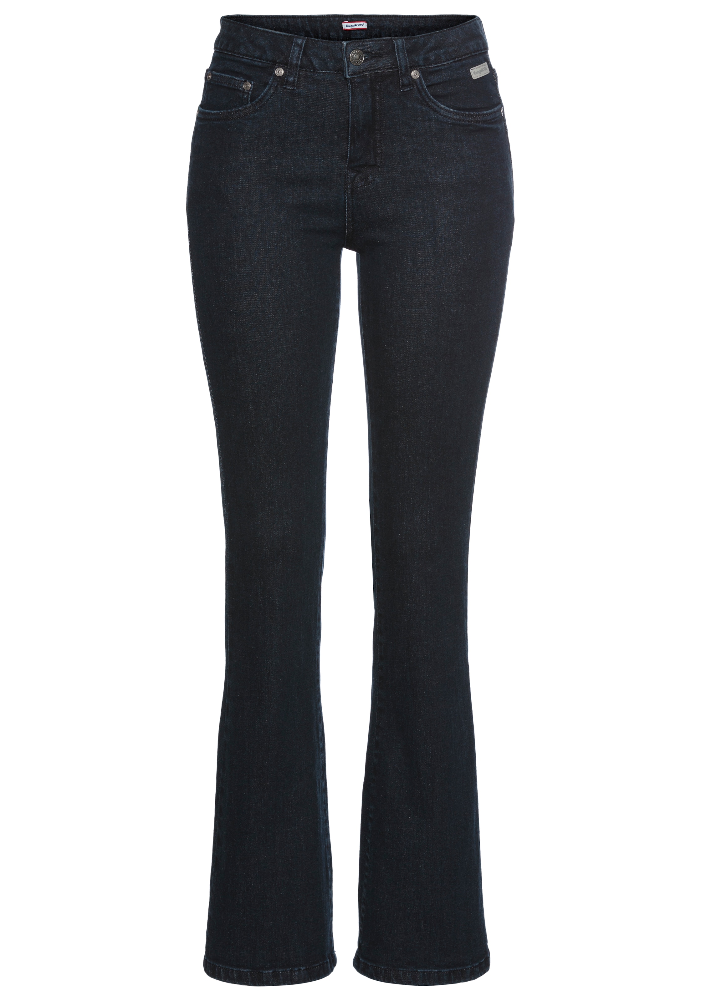 KangaROOS Flared Jeans in Blau: Vorderseite