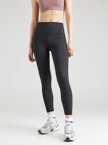 Skinny Pantalon de sport 'Essentials' new balance en noir : devant