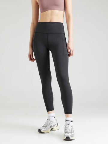 Skinny Pantaloni sport 'Essentials' de la new balance pe negru: față