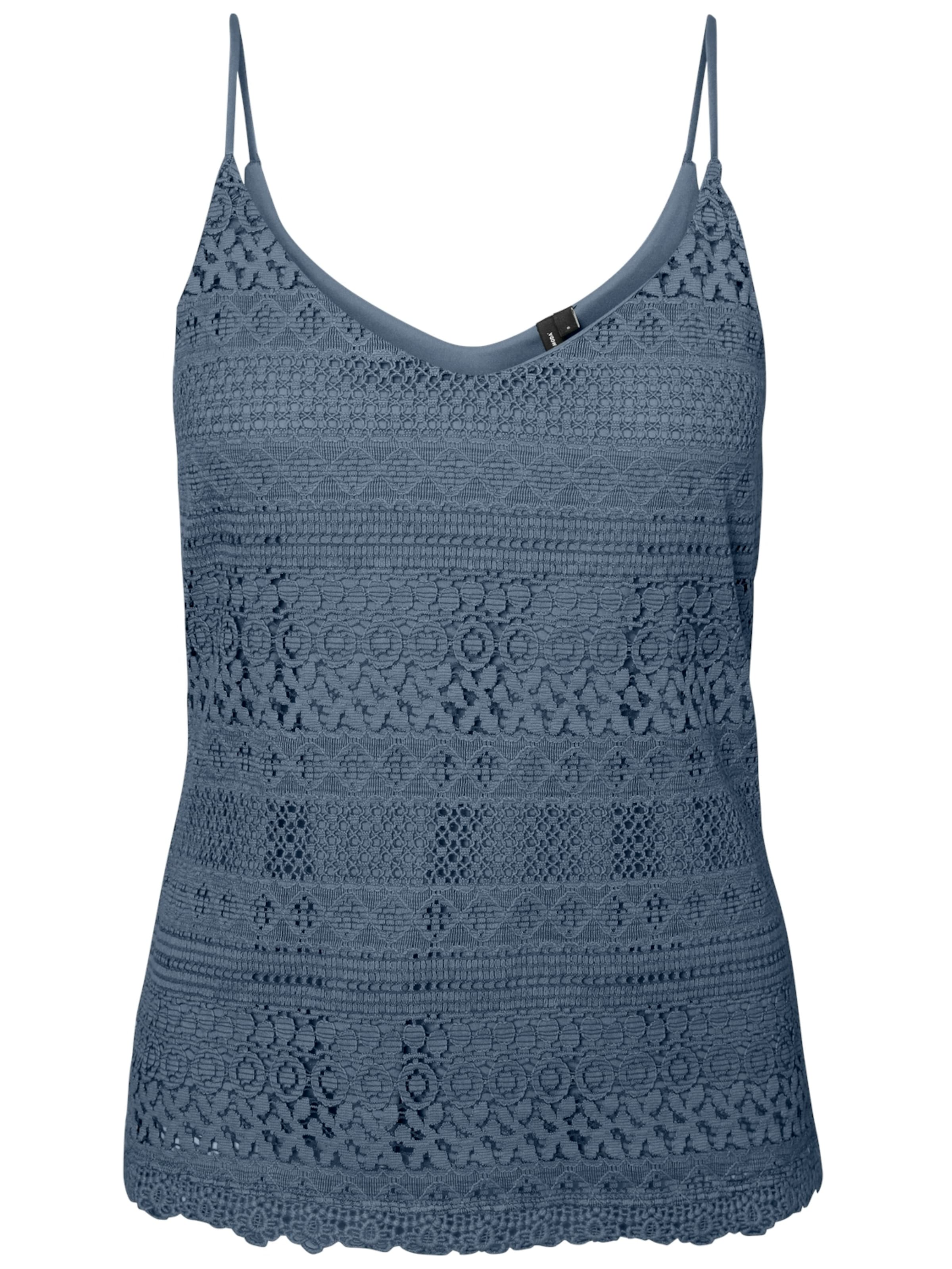 VERO MODA Top 'VMHONEY' en azul paloma, Vista del producto