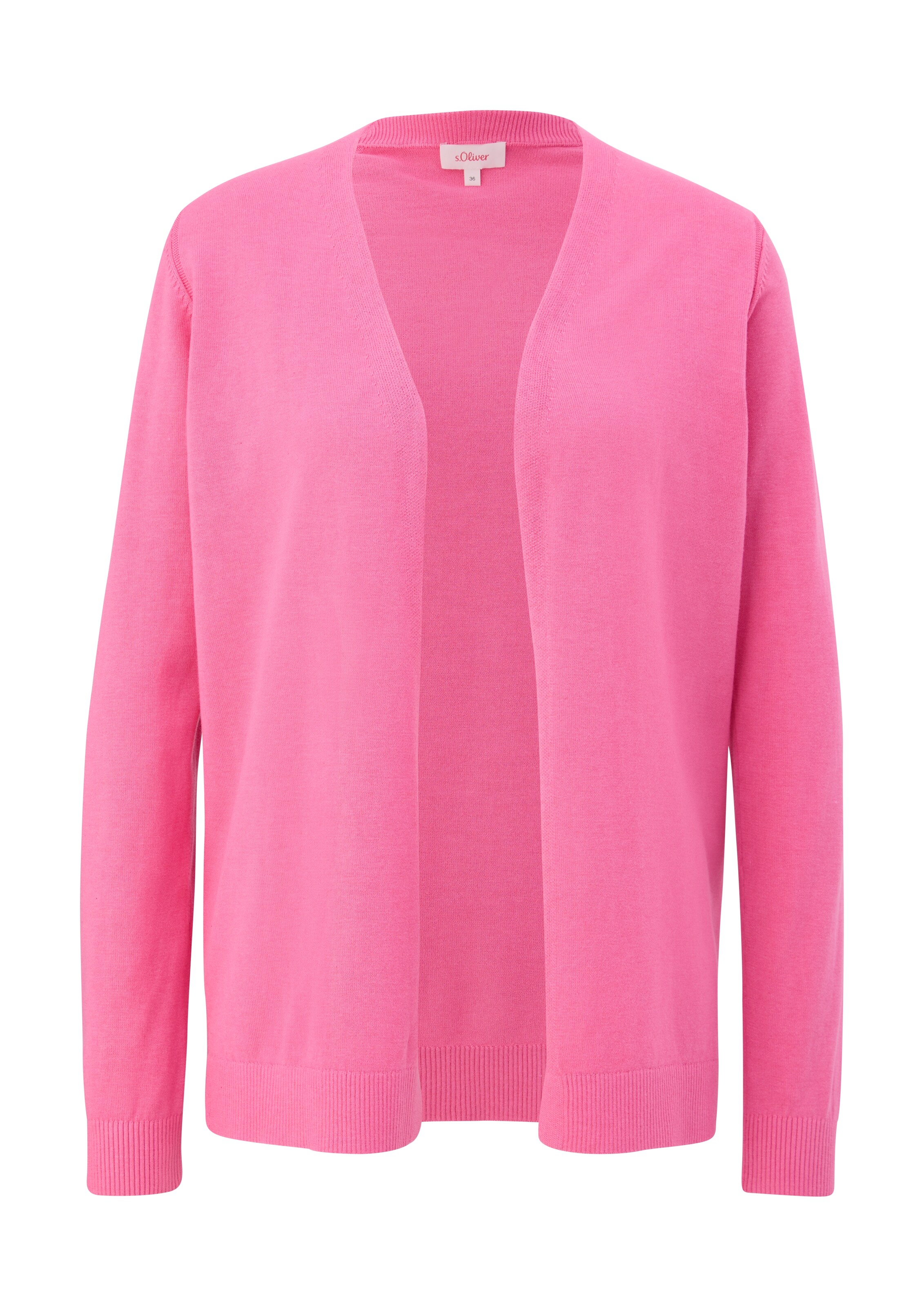 Cardigan s.Oliver en rose : devant