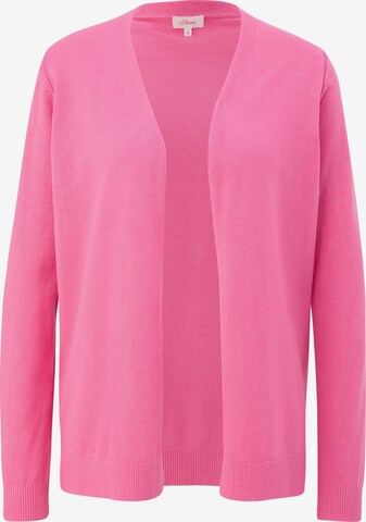 s.Oliver Cardigan i pink: forside