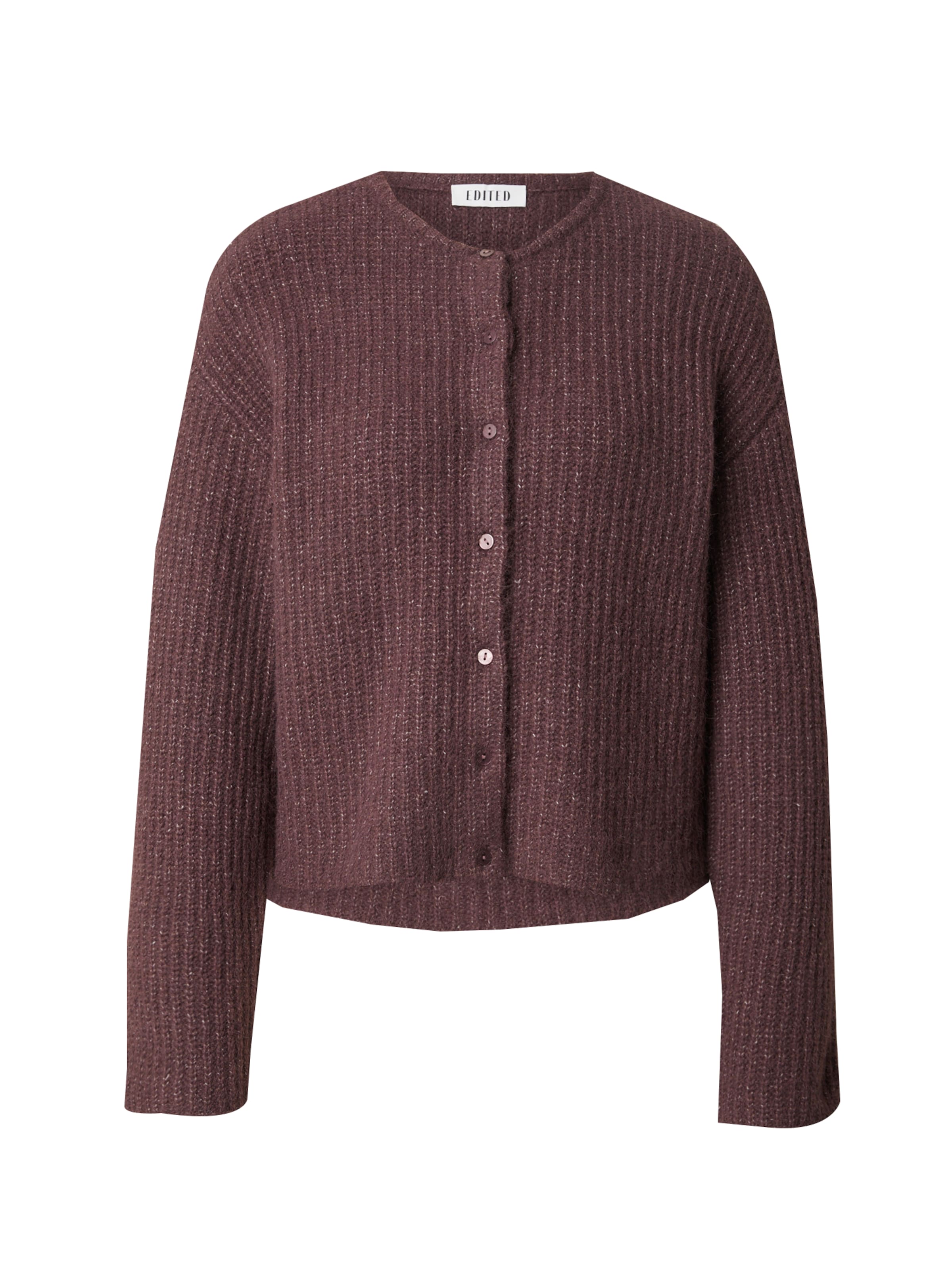 EDITED Knit Cardigan 'Iliana' in Red: front