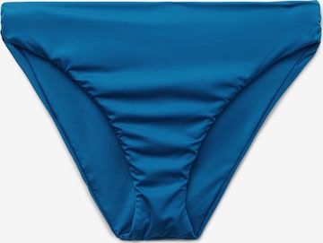 CALZEDONIA Bikinihose 'Shiny Satin' in Blau: Vorderseite