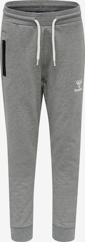 Hummel Regular Sports trousers in Grey: front