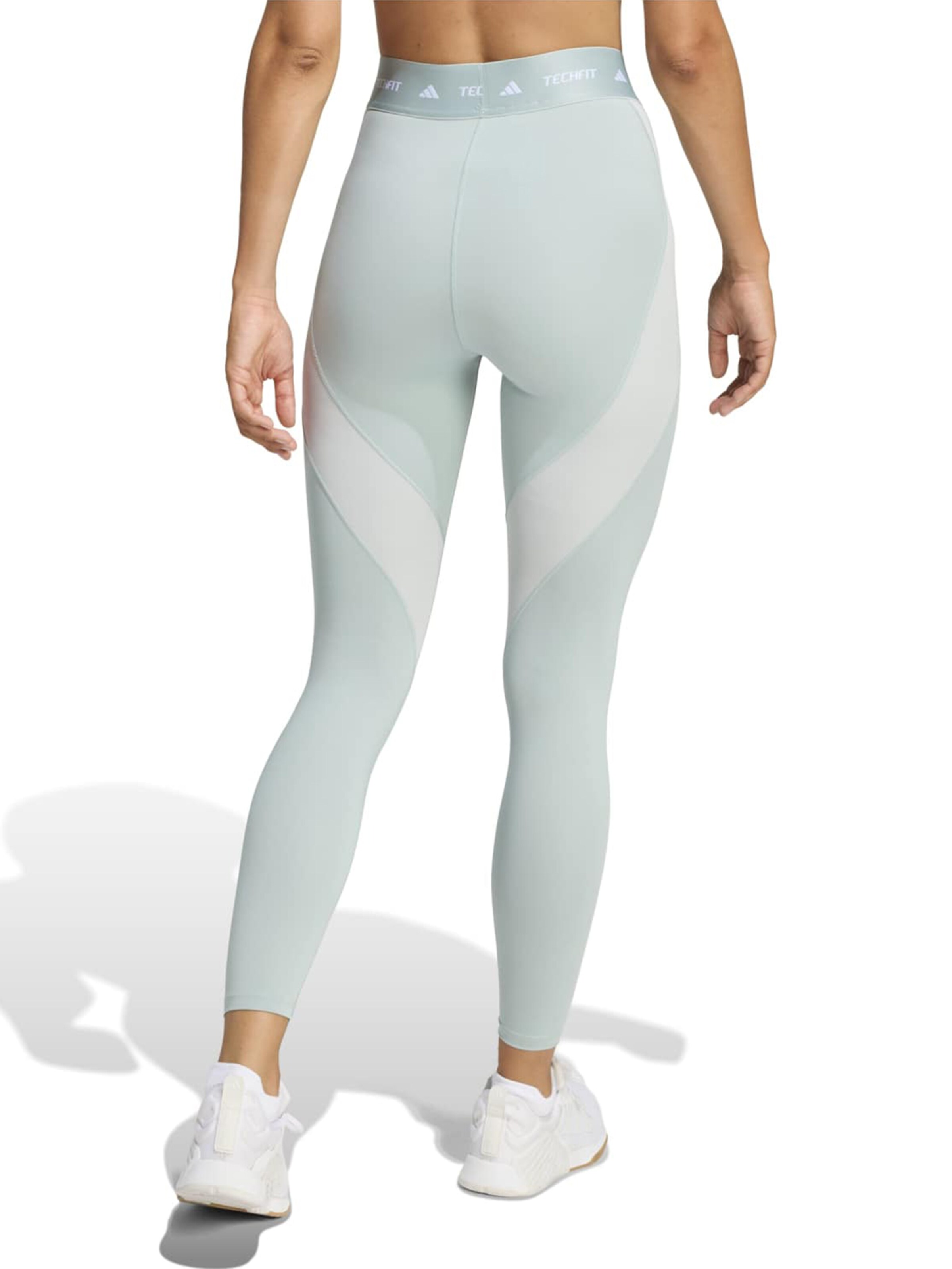 ADIDAS PERFORMANCE - Skinny Calças de desporto em verde