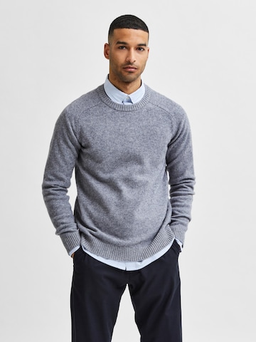 SELECTED HOMME - Jersey 'Coban' en gris: frente