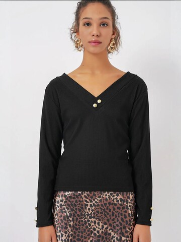 Body a maglietta di Bigdart in nero: frontale