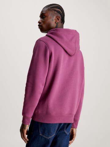 Sweat-shirt Calvin Klein Jeans en violet