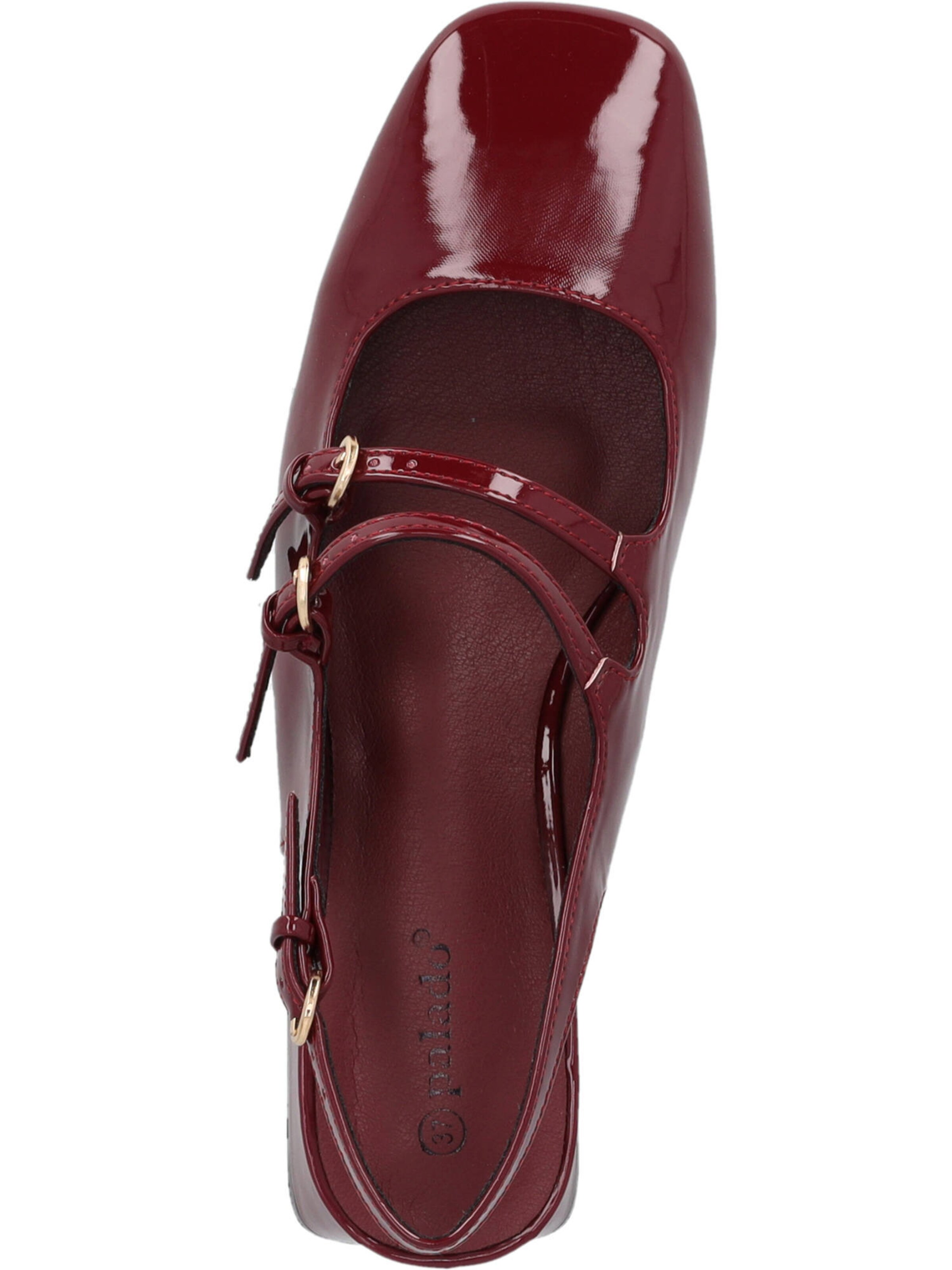 Escarpins à bride arrière 'Guhala' Palado en rouge