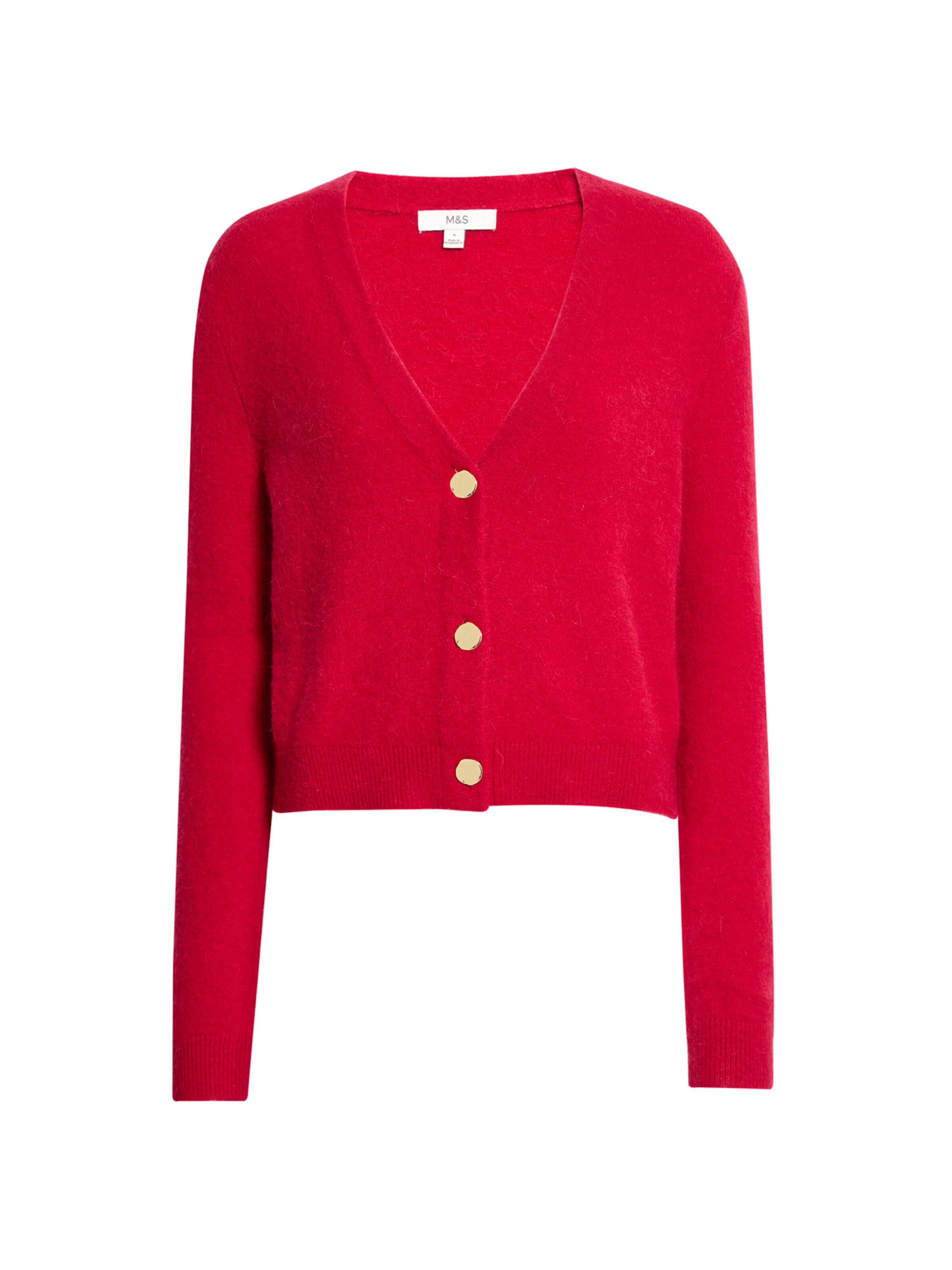 Marks & Spencer Cardigan en rouge, Vue avec produit