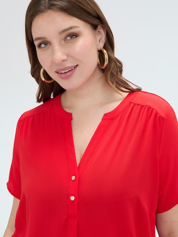 T-shirt Fiorella Rubino en rouge