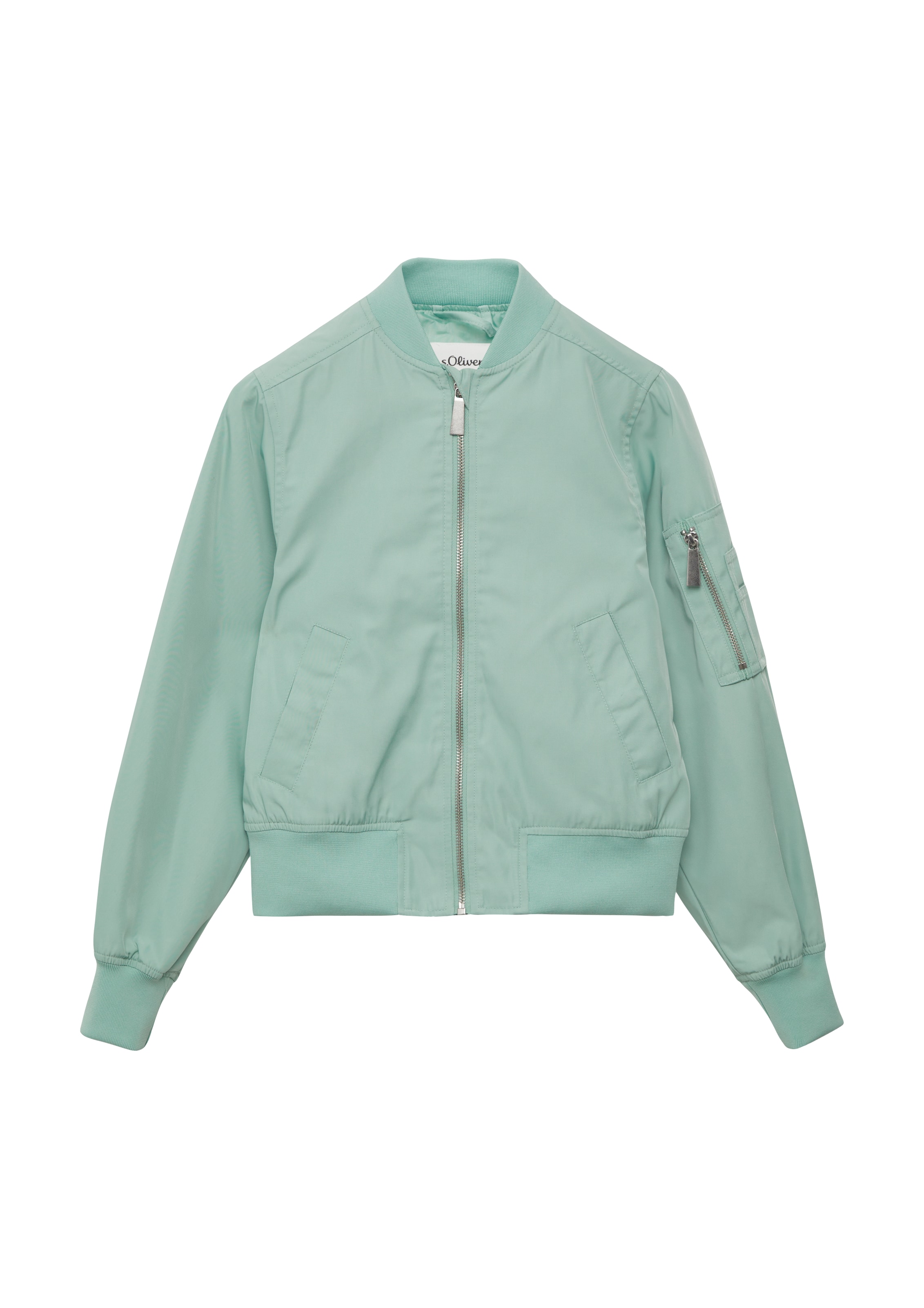 s.Oliver Jacke in Grün: Vorderseite