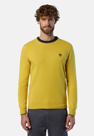 North Sails Sweater in Yellow: front