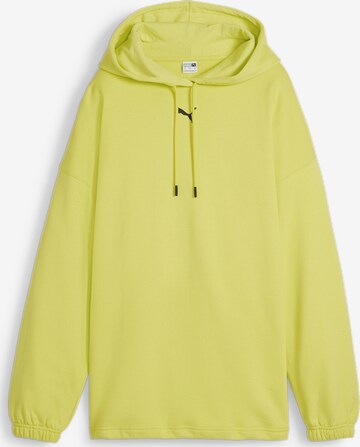 PUMA Athletic Sweatshirt 'Dare To' in Green: front