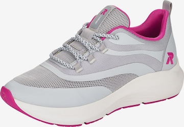 Baskets basses Rieker EVOLUTION en gris : devant