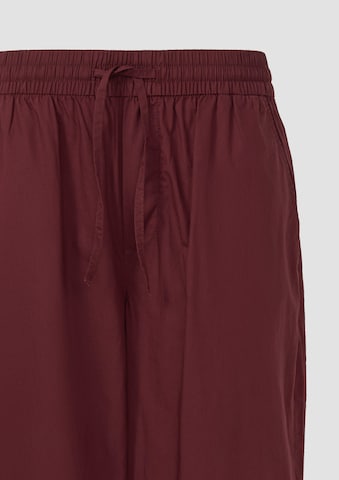 Loosefit Pantalon s.Oliver en rouge