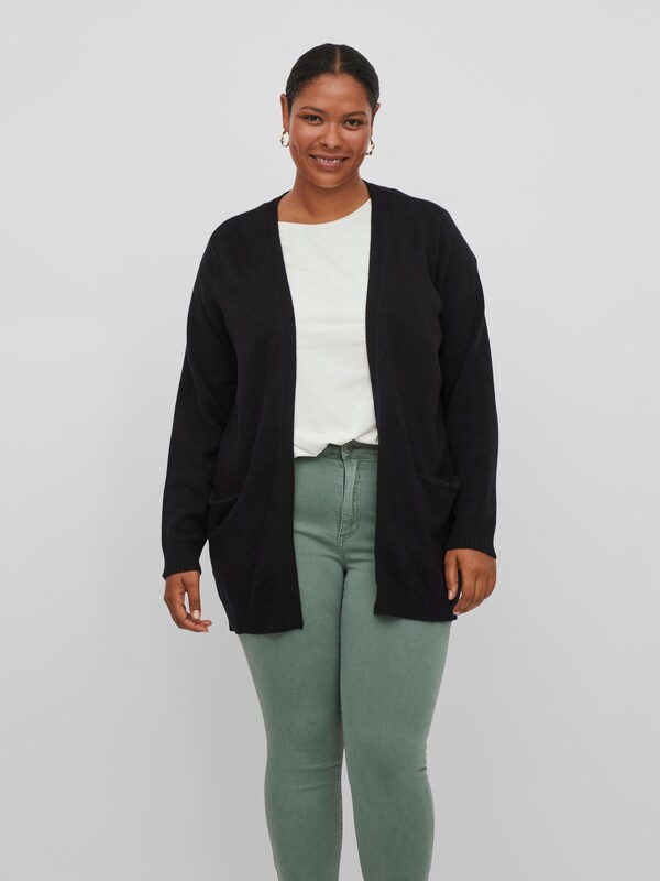 EVOKED Knit Cardigan 'Ril' in Black
