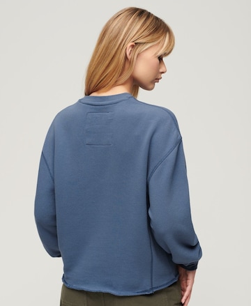 Sweat-shirt Superdry en bleu