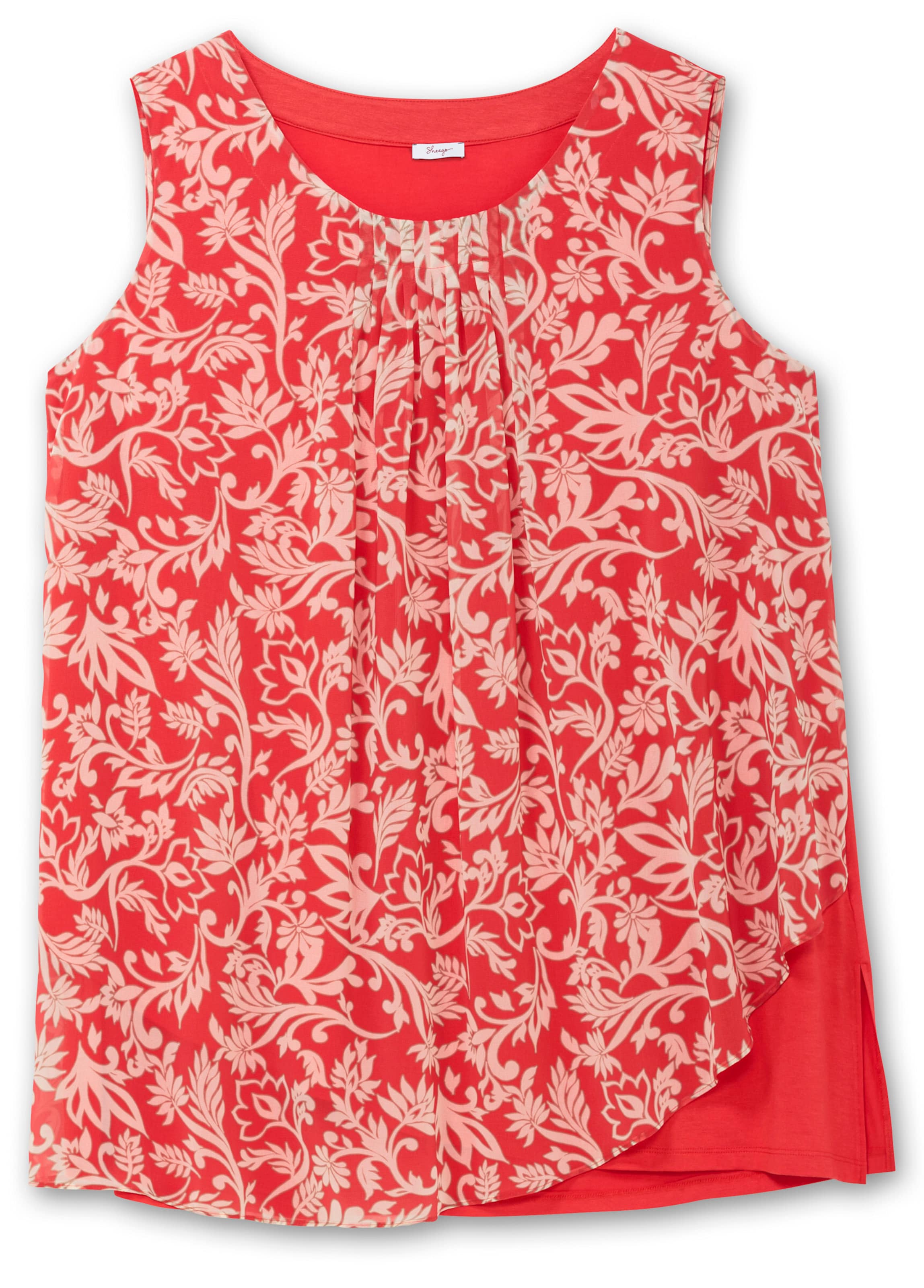 SHEEGO Μπλούζα σε κόκκινο: μπροστά