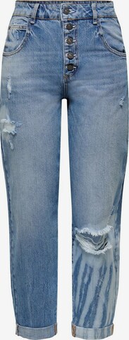 ONLY Tapered Jeans 'Troy' i blå: forside