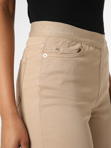 Marc Cain Slim fit Pants 'Siena' in Beige