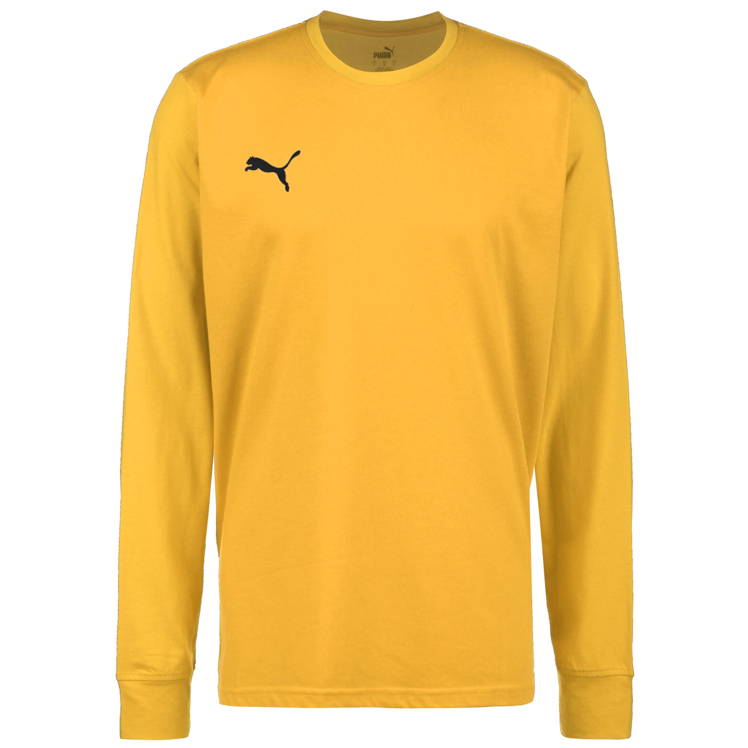 PUMA Regular Funktionsshirt in Gelb: Vorderseite
