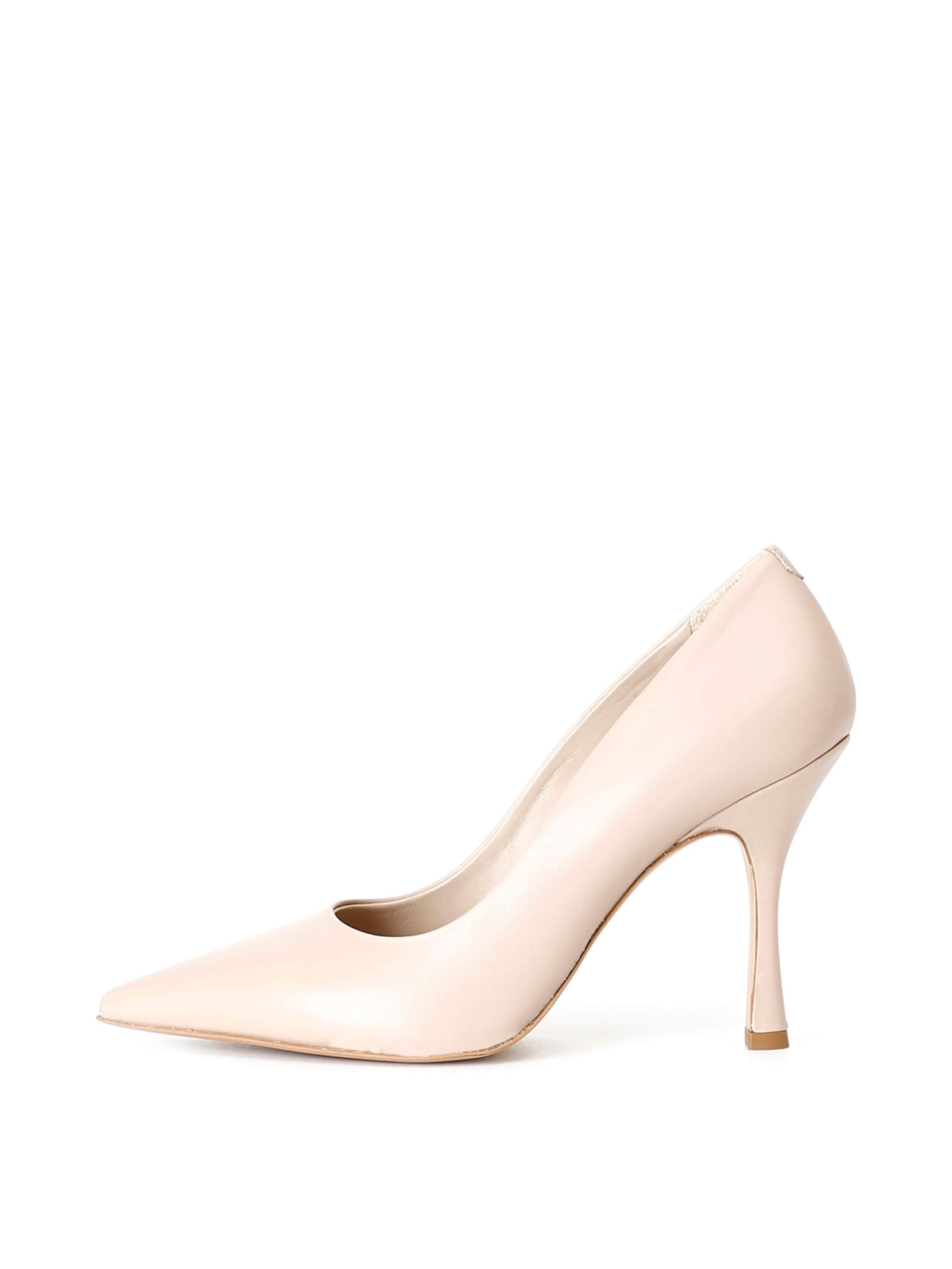 CAFè NOIR Pumps in de kleur Lichtbruin, Productweergave