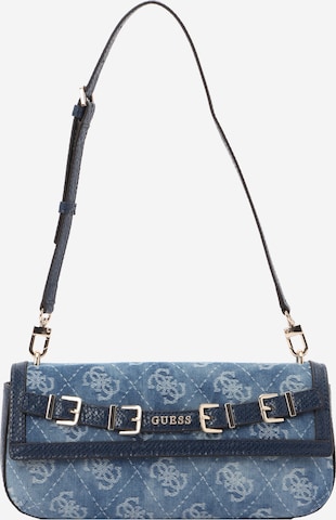 mėlyna GUESS Rankinė ant peties 'Dovie': priekis