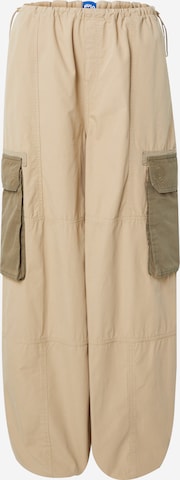 HUGOregular Cargo hlače 'Hafison' - bež boja: prednji dio