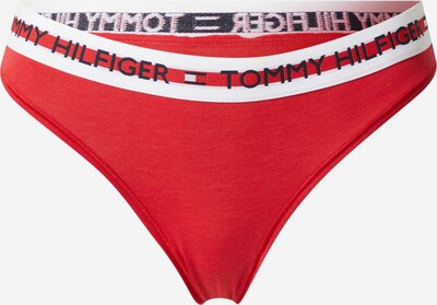 TOMMY HILFIGER String in rot / weiß, Produktansicht