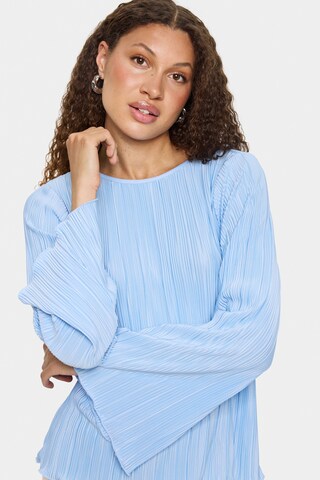 SAINT TROPEZ Bluse 'Zuni' in Blau