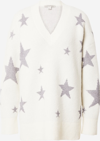 AllSaints Sweter w kolorze biały: przód