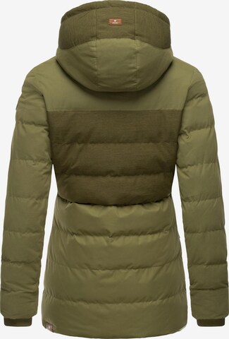 Ragwear Winterjas 'Quantic' in Groen