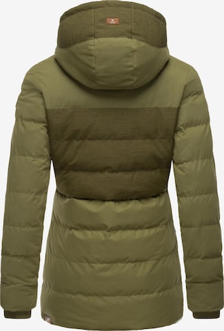 Ragwear Winter Jacket 'Quantic' in Green
