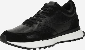 BOSS Platform trainers 'Jonah' in Black: front