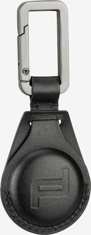 Porsche Design Schlüsselanhänger 'Airtag' in Schwarz: Vorderseite