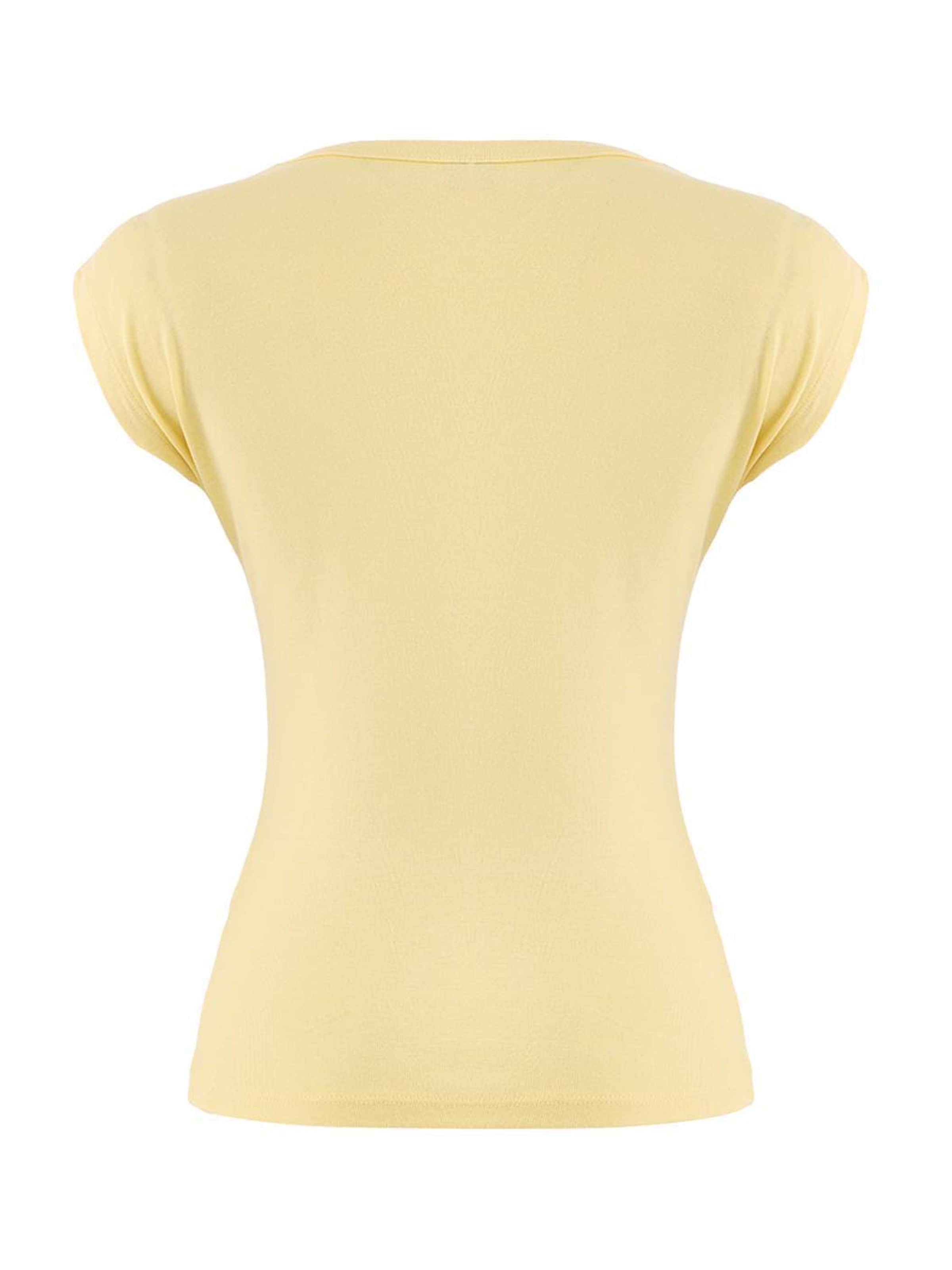 T-shirt Trendyol en jaune