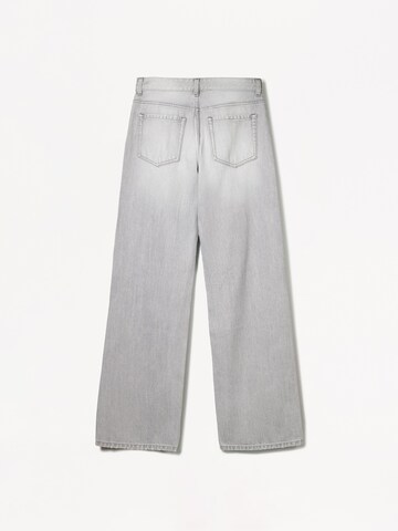 Bershka Wide leg Jeans in Grey