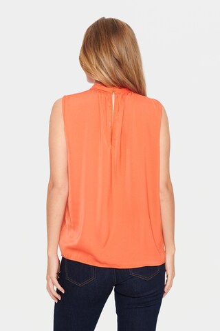 SAINT TROPEZ - Blusa 'Aileen' en rojo