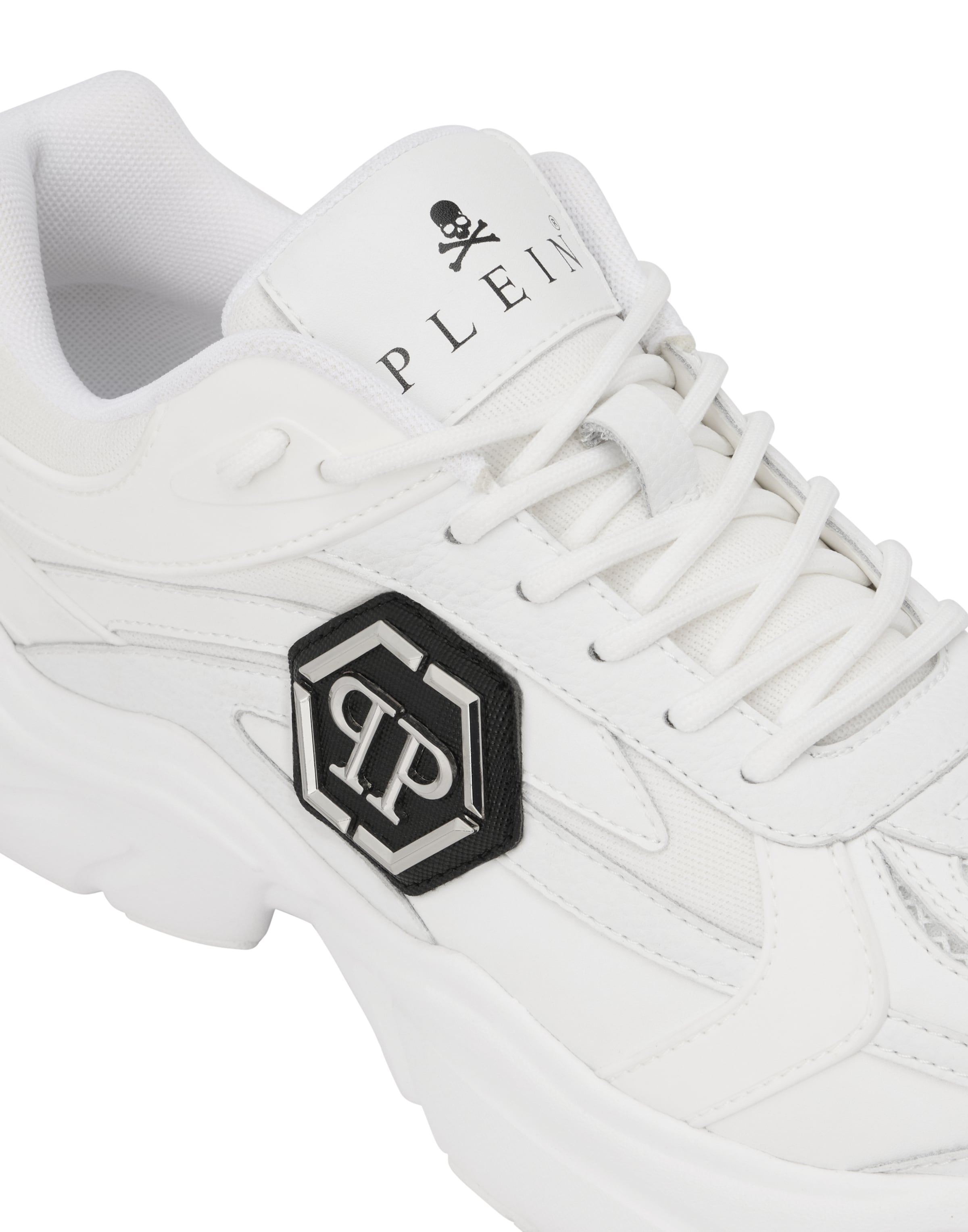 Philipp Plein Sneakers laag in Wit