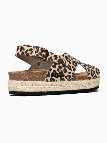 Sandalo con cinturino 'Leida' di Bayton in beige
