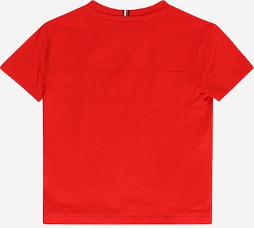 Tricou de la TOMMY HILFIGER pe roșu
