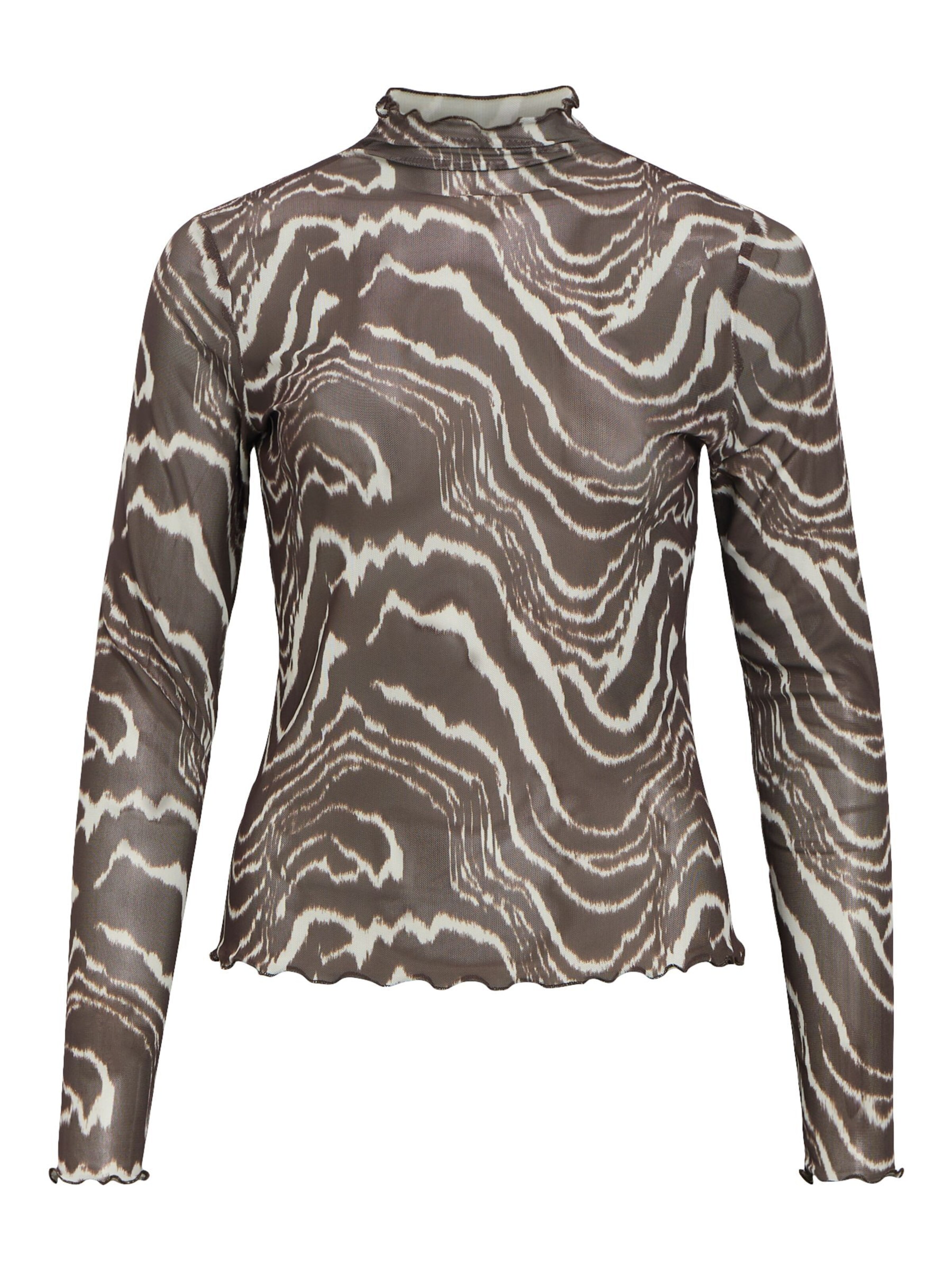 OBJECT Shirts 'Nela' i brun: forside