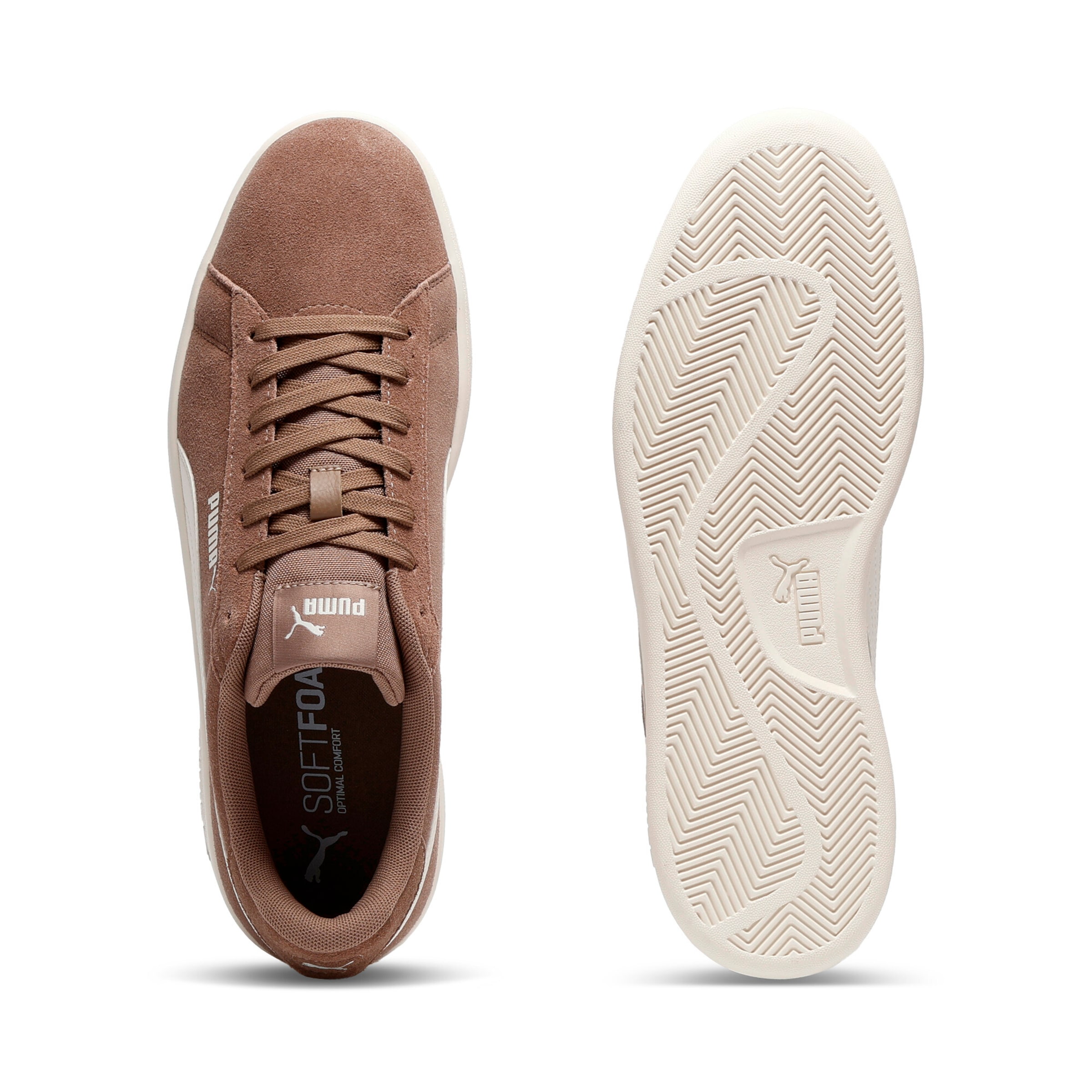 PUMA Sneaker 'Smash 3.0' in Braun