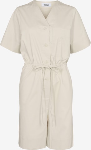 minimum Jumpsuit 'Finina' in Beige: voorkant