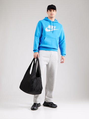 Nike Sportswear Sweatshirt 'CLUB' in Blue