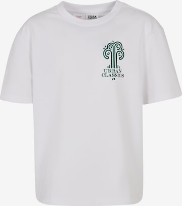 Urban Classics - Camiseta en blanco: frente