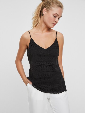 VERO MODA Top 'Honey' in Zwart: voorkant