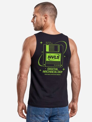 Neverless Shirt 'Digital Archaeology' in Black